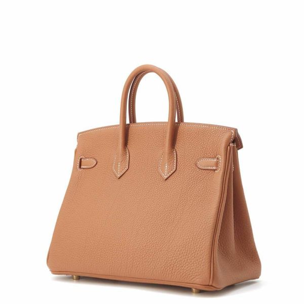 エルメス バーキン25 ゴールド/ゴールド金具 トゴ W刻印 HERMES Birkin ハンドバッグ