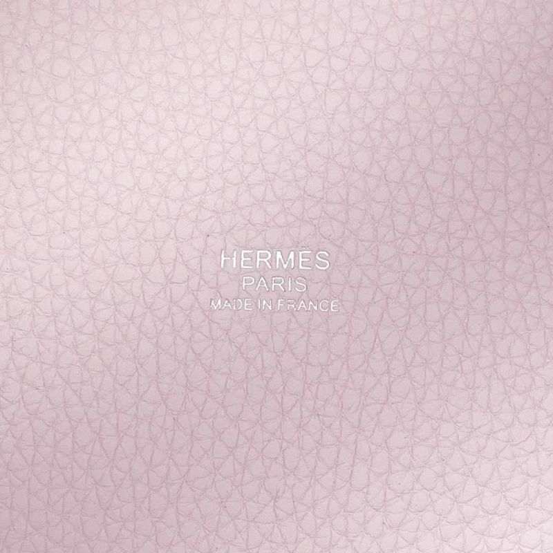 エルメス ハンドバッグ ピコタンロックPM モーヴペール/シルバー金具 トリヨンクレマンス W刻印