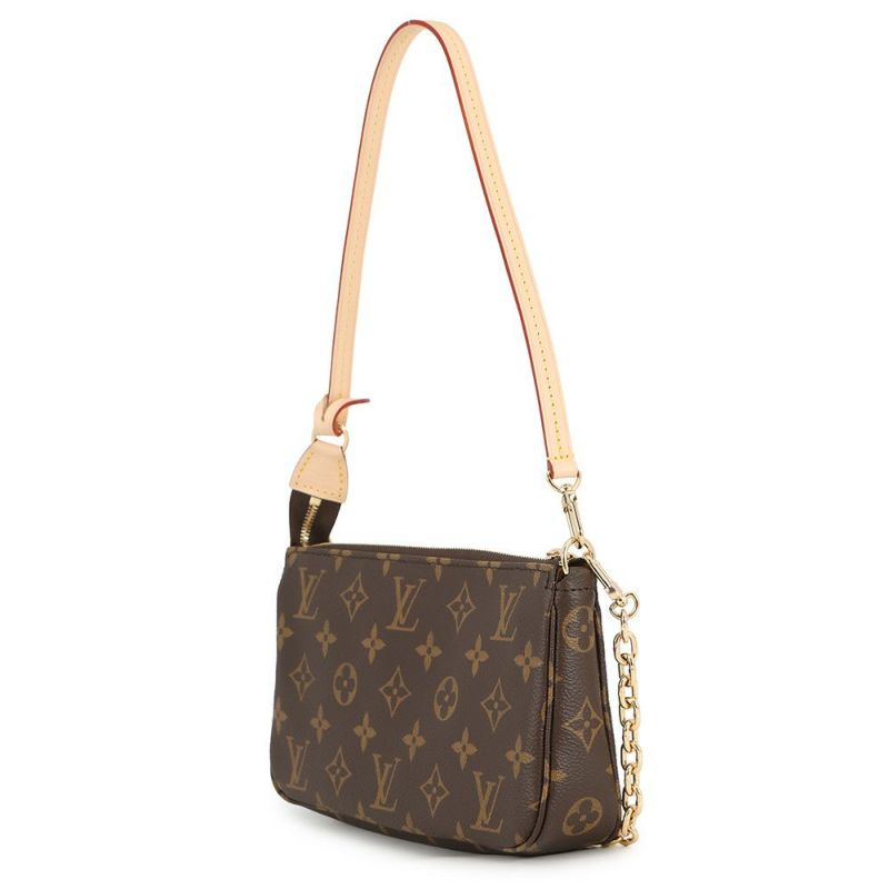 ルイヴィトン ハンドバッグ モノグラム ポシェット・アクセソワール M82766 LOUIS VUITTON 2wayチェーンショルダーバッグ