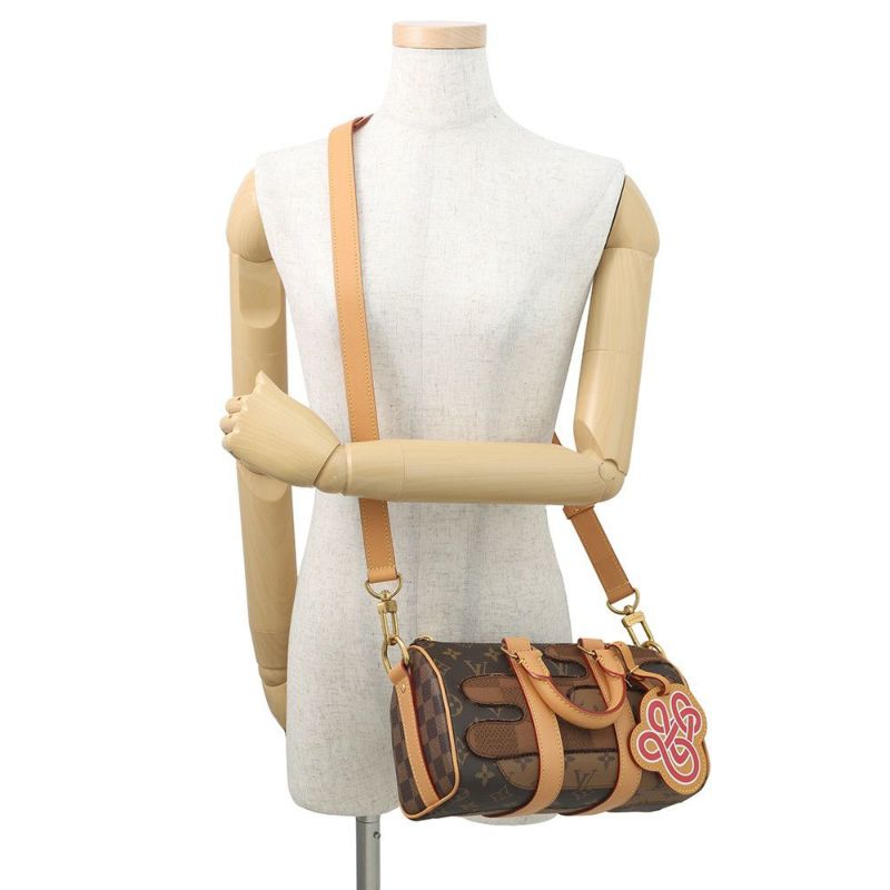 ルイヴィトン ハンドバッグ モノグラム・ランドスケープ キーポル・バンドリエール25 M15428 LOUIS VUITTON 2way