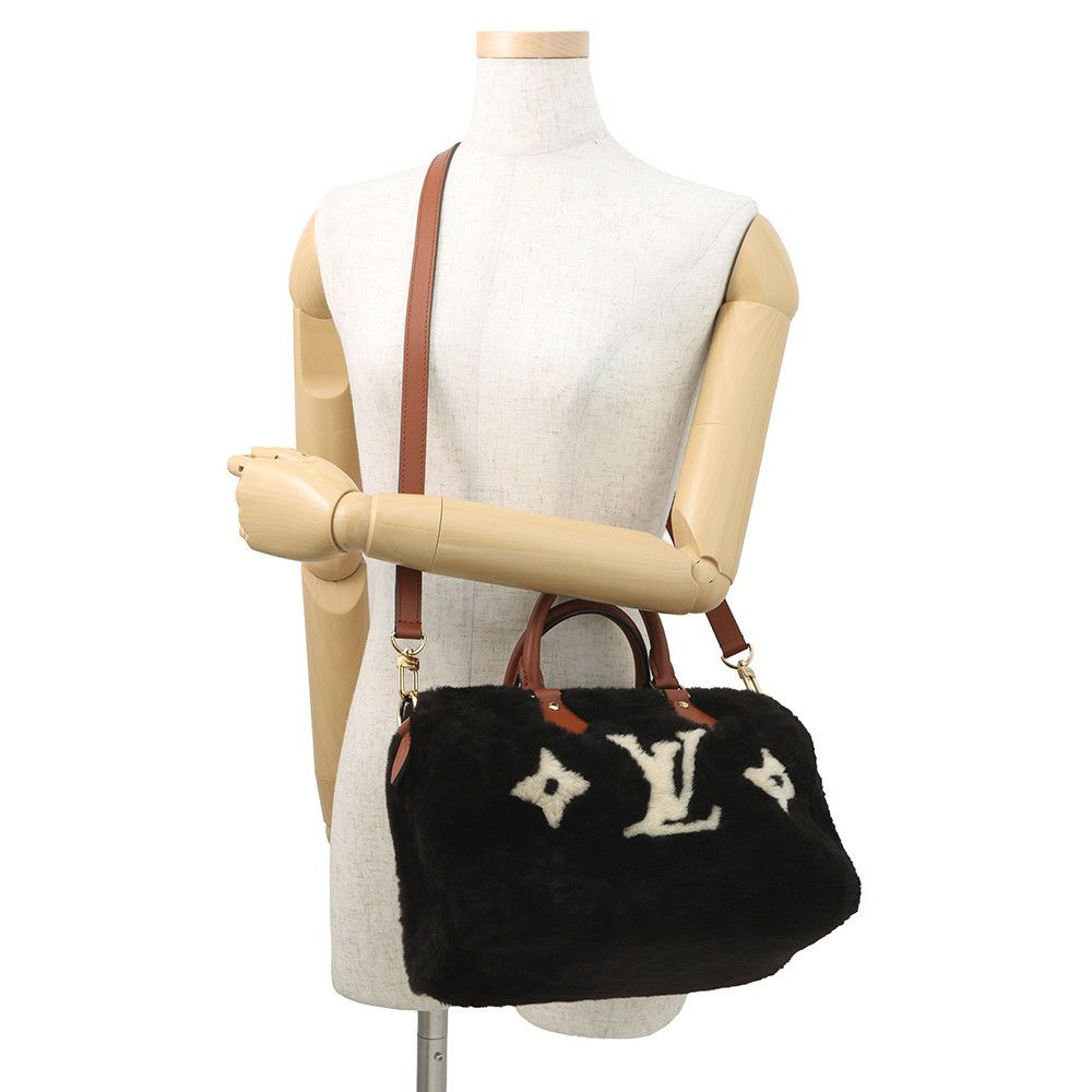 ルイヴィトン ハンドバッグ モノグラム/シアリング スピーディ・バンドリエール30 M11797 LV SKI コージーグラム