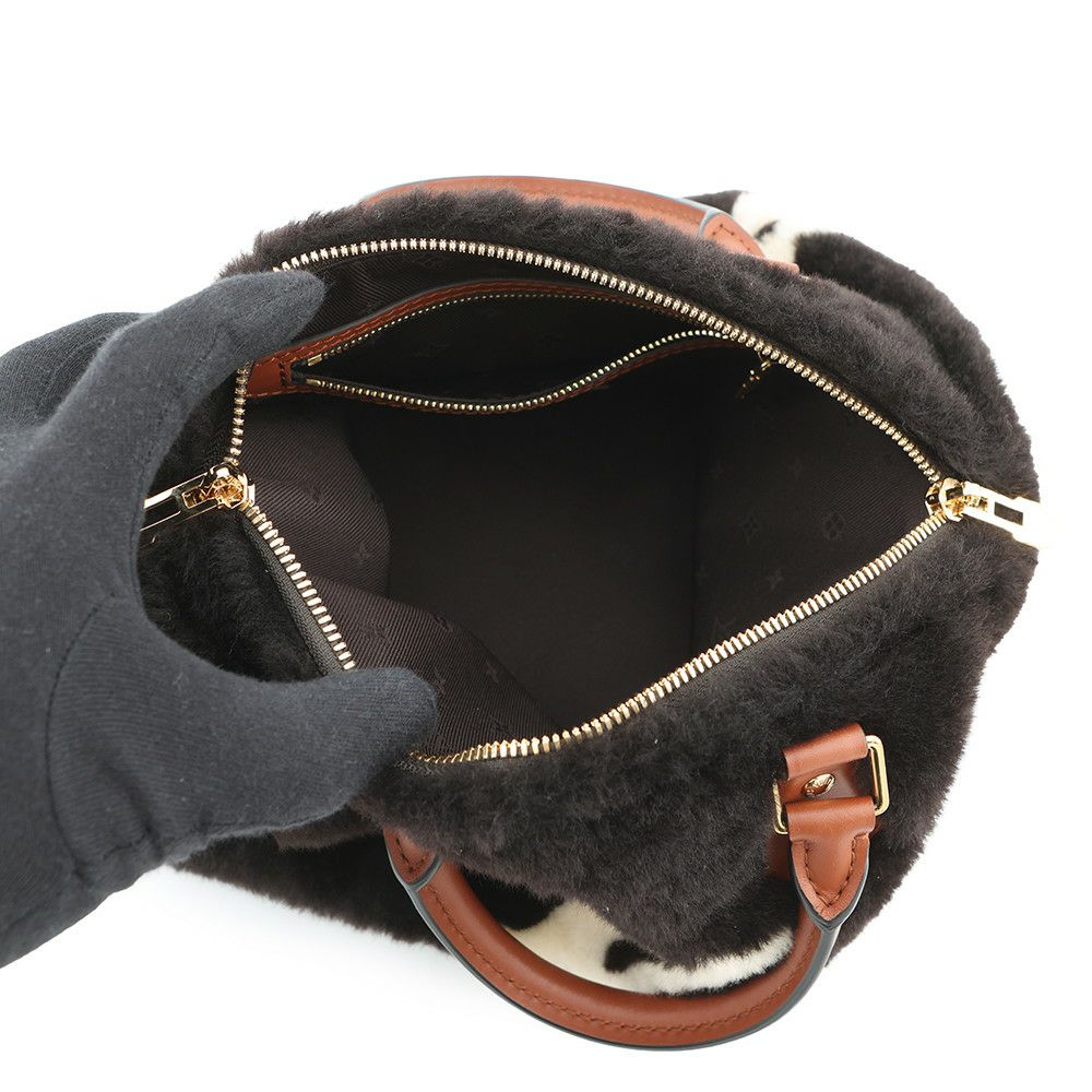 ルイヴィトン ハンドバッグ モノグラム/シアリング スピーディ・バンドリエール30 M11797 LV SKI コージーグラム