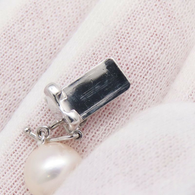 タサキ ネックレス パール/ダイヤモンド 計2.46ct K18WGホワイトゴールド TASAKI 真珠 ジュエリー