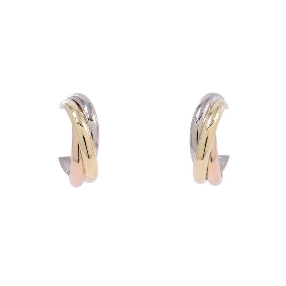 カルティエ ピアス トリニティ ミニモデル K18YG/K18PG/K18WG B8301540