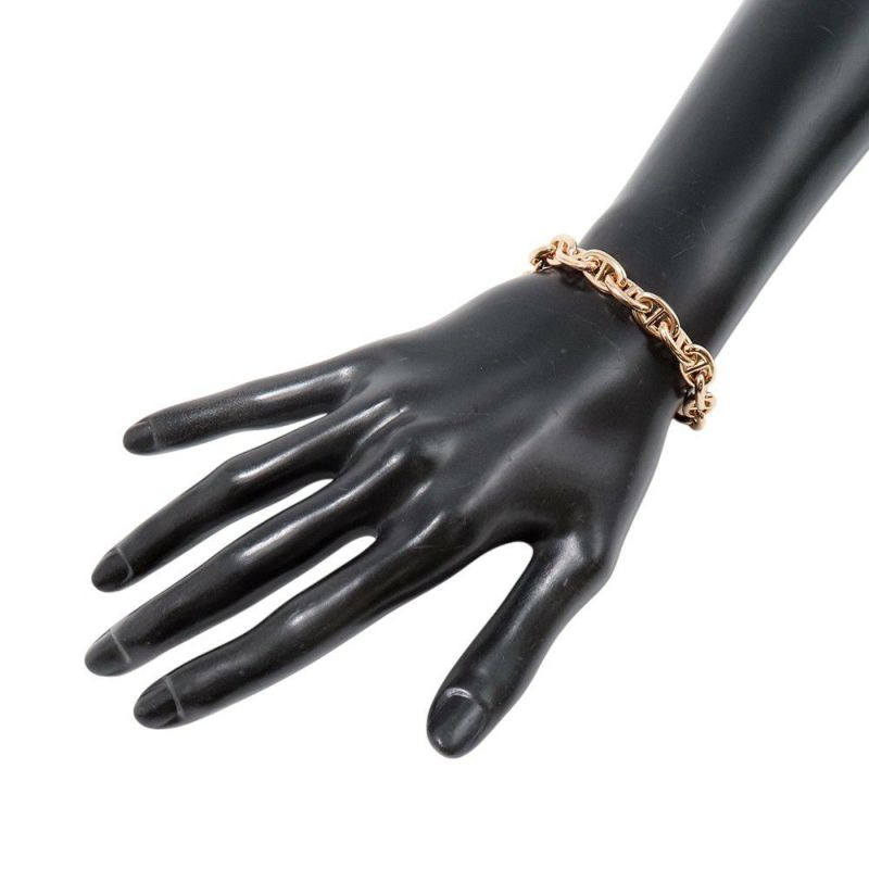 エルメス ブレスレット シェーヌダンクルPM 19コマ K18PGピンクゴールド HERMES ジュエリー