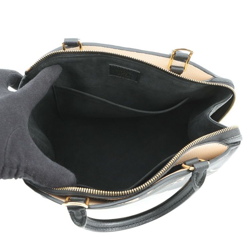 ルイヴィトン ハンドバッグ バイカラー モノグラム・アンプラント プティ・パレPM M58913 ヴィトン 2way ブラック 黒