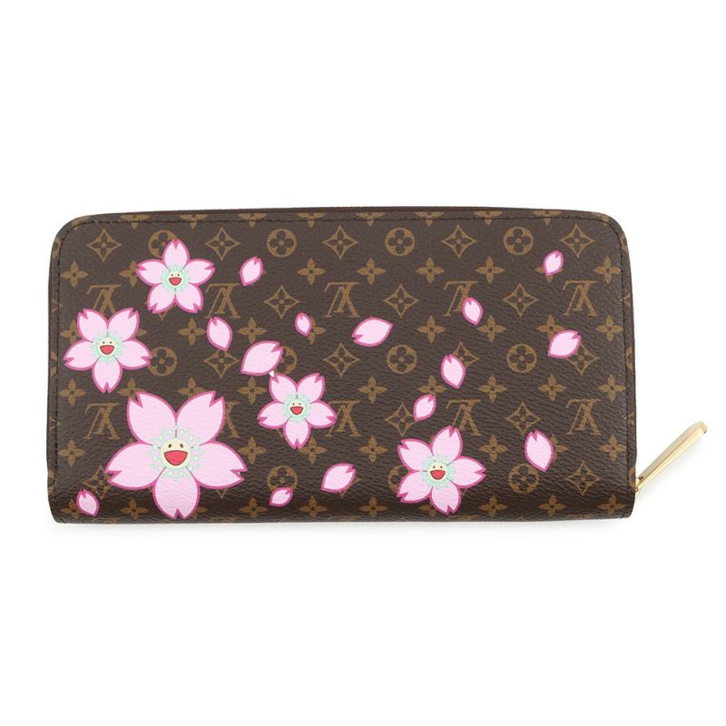 ルイヴィトン 長財布 モノグラム LV × TM ジッピー・ウォレット M13433 LOUIS VUITTON 村上隆 コラボ