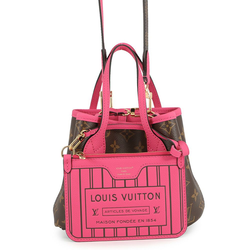 ルイヴィトン トートバッグ モノグラム ネヴァーフル・インサイドアウト BB M12109 ヴィトン バッグ 2way ショルダー リバーシブル