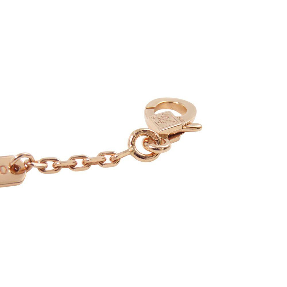 ヴァンクリ ネックレス ヴィンテージ アルハンブラ ピンクマザーオブパール/ダイヤ 1P K18PG VCARPMOP00 2025年ホリデー限定