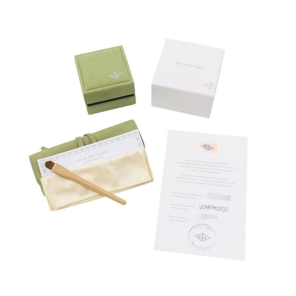 ヴァンクリ ネックレス ヴィンテージ アルハンブラ ピンクマザーオブパール/ダイヤ 1P K18PG VCARPMOP00 2025年ホリデー限定