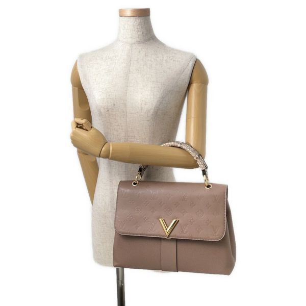 ルイヴィトン ハンドバッグ モノグラム トリヨンレザー/パイソン ヴェリー・ワンハンドルバッグ LOUIS VUITTON  2way ショルダー