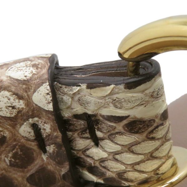 ルイヴィトン ハンドバッグ モノグラム トリヨンレザー/パイソン ヴェリー・ワンハンドルバッグ LOUIS VUITTON  2way ショルダー