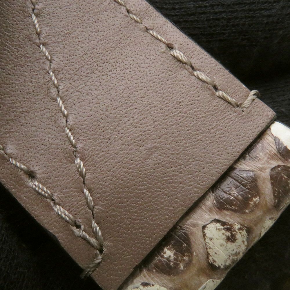 ルイヴィトン ハンドバッグ モノグラム トリヨンレザー/パイソン ヴェリー・ワンハンドルバッグ LOUIS VUITTON  2way ショルダー