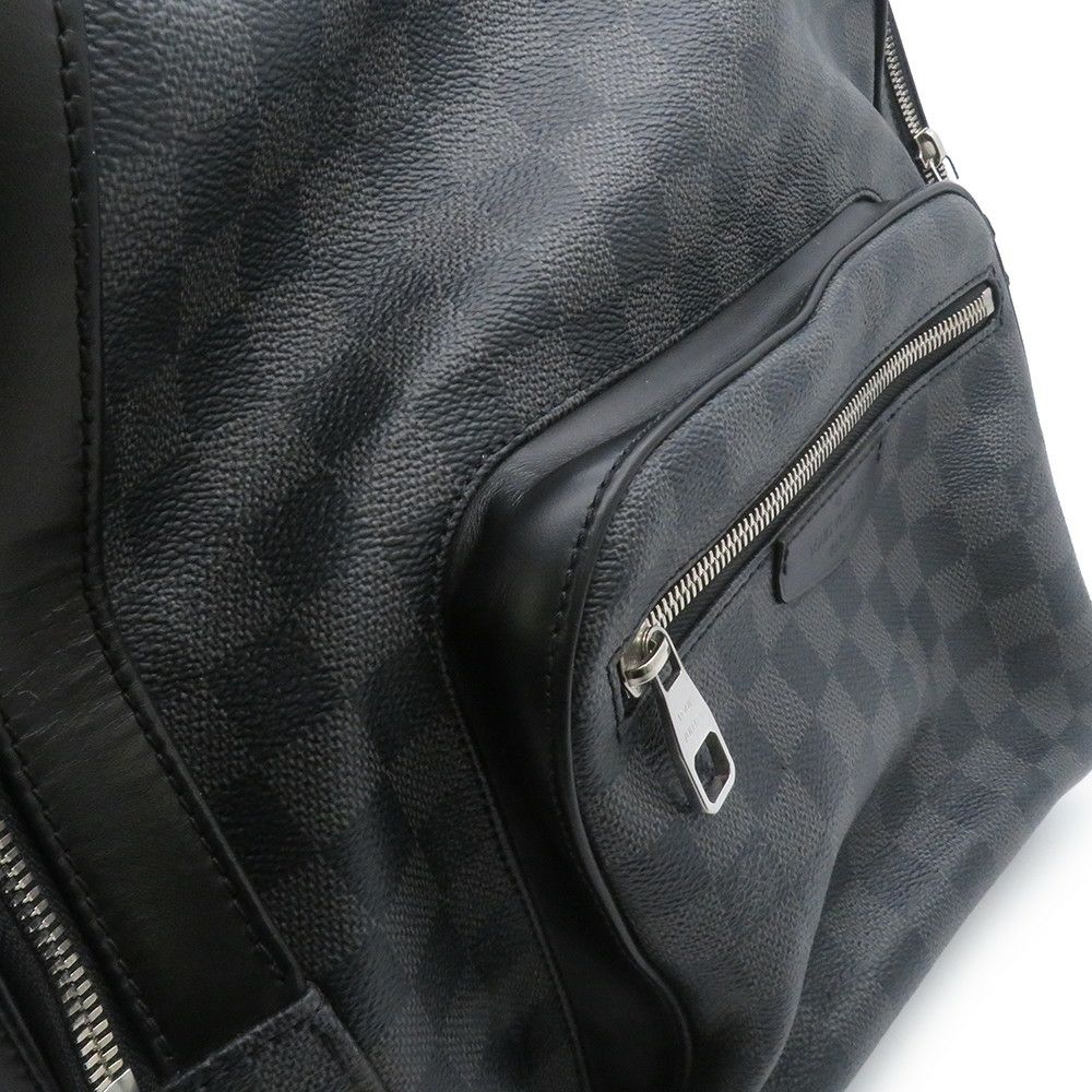 ルイヴィトン リュック ダミエ・グラフィット ジョッシュ N41473 LOUIS VUITTON ヴィトン バッグ メンズ 黒 ブラック