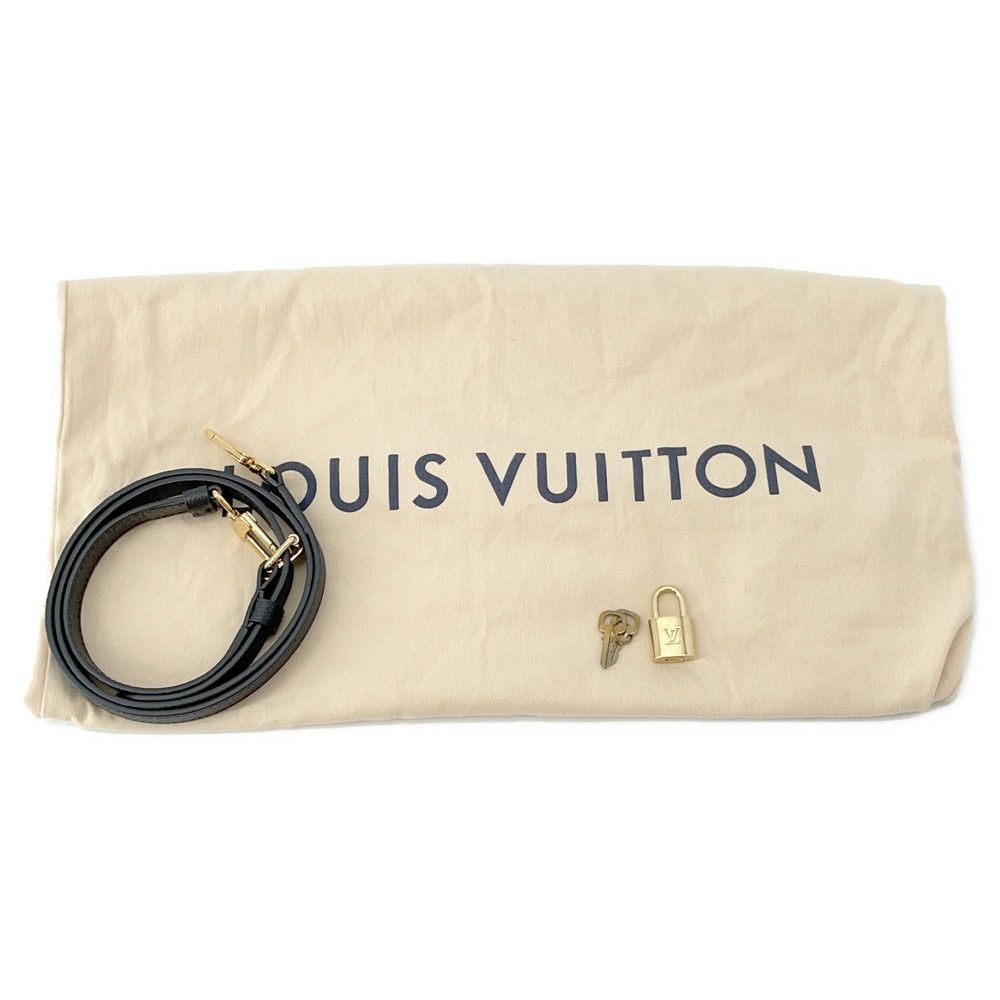 ルイヴィトン ハンドバッグ バイカラーモノグラム・アンプラント スピーディ・バンドリエール 25 M58947 2way ショルダー 黒 ブラック