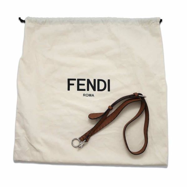 フェンディ ハンドバッグ カーフレザー ピーカブー レギュラー 8BN2903 FENDI バッグ 2wayショルダーバッグ