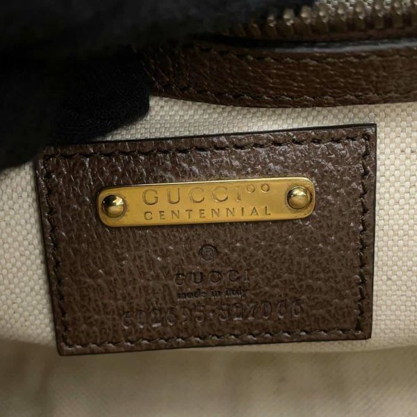 グッチ ボディバッグ 100周年記念 602695 GUCCI ベルトバッグ ウエストポーチ