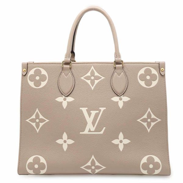 ルイヴィトン トートバッグ バイカラーモノグラム・アンプラント オンザゴーMM M45494 LOUIS VUITTON