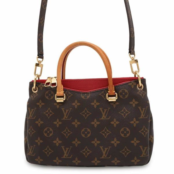 ルイヴィトン ハンドバッグ モノグラム パラスBB M41241 LOUIS VUITTON 2wayショルダーバッグ レッド