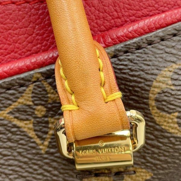 ルイヴィトン ハンドバッグ モノグラム パラスBB M41241 LOUIS VUITTON 2wayショルダーバッグ レッド