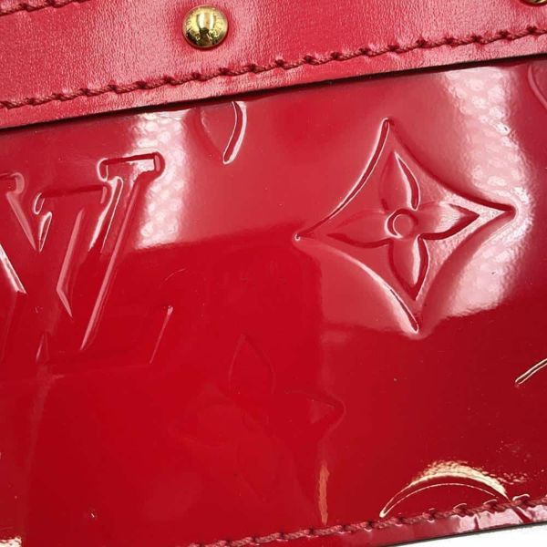 ルイヴィトン ショルダーバッグ モノグラム・ヴェルニ トランククラッチ LOUIS VUITTON パテント