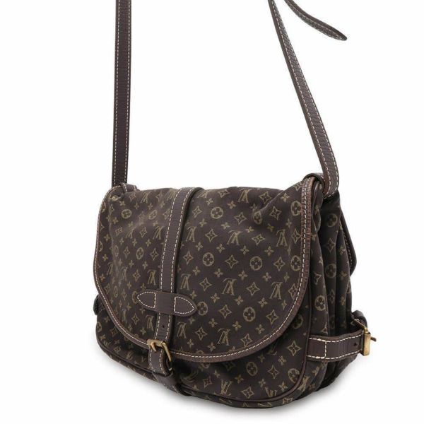 ルイヴィトン ショルダーバッグ モノグラム・ミニ ラン ソミュール30 M95227 LOUIS VUITTON ダークブラウン