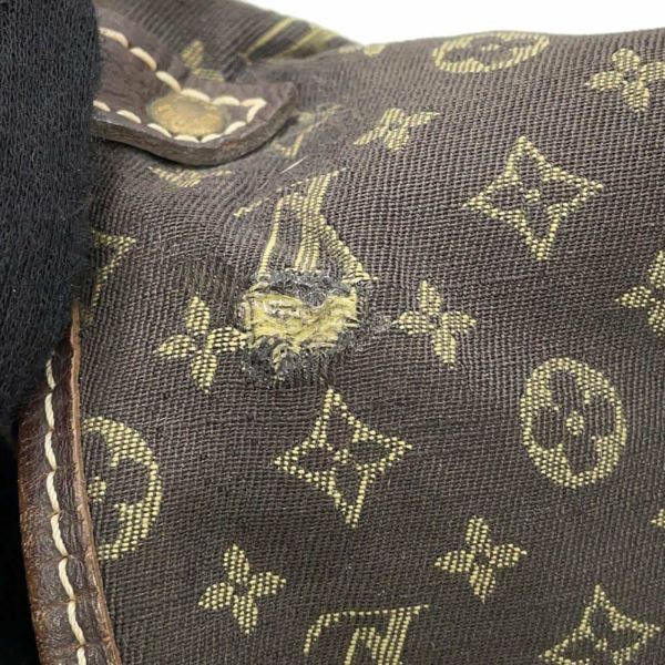 ルイヴィトン ショルダーバッグ モノグラム・ミニ ラン ソミュール30 M95227 LOUIS VUITTON ダークブラウン