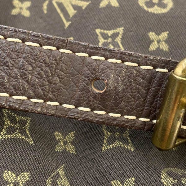 ルイヴィトン ショルダーバッグ モノグラム・ミニ ラン ソミュール30 M95227 LOUIS VUITTON ダークブラウン