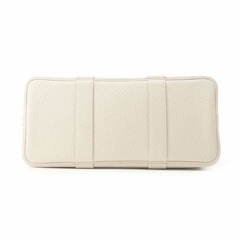 エルメス トートバッグ ガーデンパーティTPM クレ/シルバー金具 カントリー A刻印