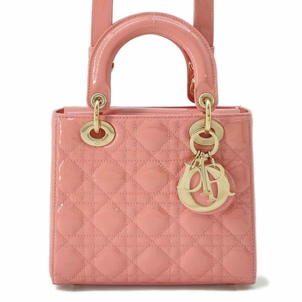 Dior ピンクベージュ くから レザー カードケース