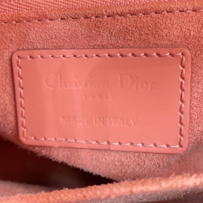 クリスチャン・ディオール ハンドバッグ レディディオール カナージュ スモール パテント M0531OWCB_M69P 2way