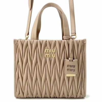 ミュウミュウ ハンドバッグ ボー ボウリングバッグ レザー 5BB117 MIUMIU トップハンドルバッグ 安心保証 |  中古・新品ブランド販売ギャラリーレア公式通販