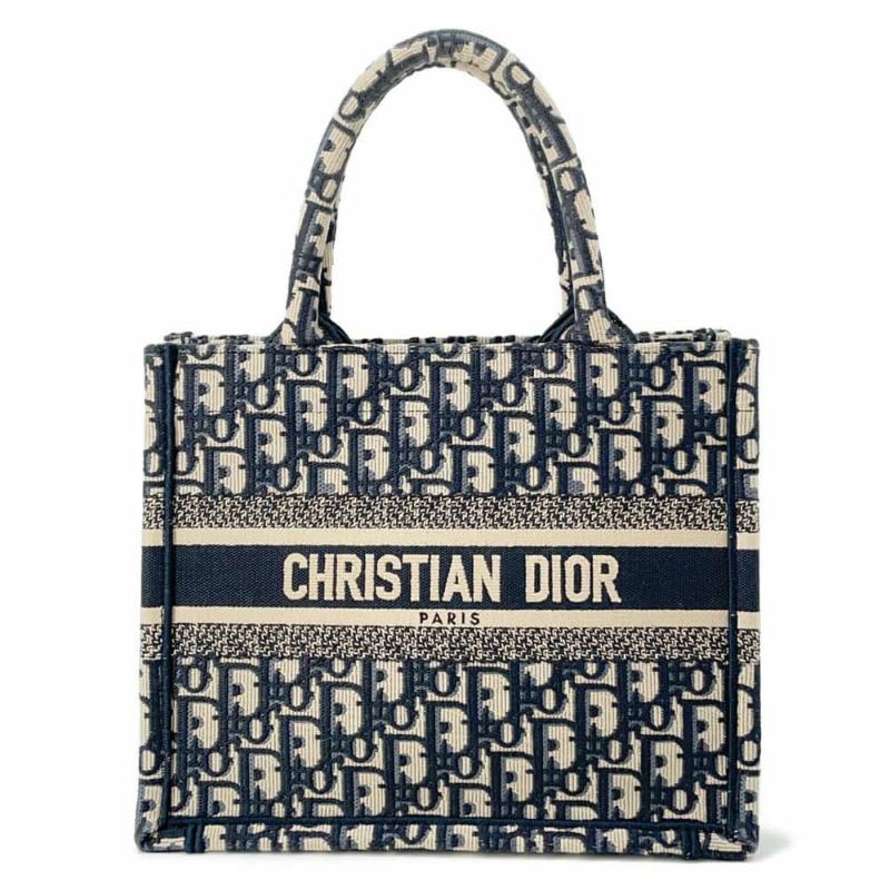 クリスチャン・ディオール トートバッグ ブックトート オブリーク スモール キャンバス M1265ZRIW_M828 Christian Dior