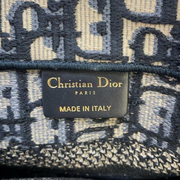 クリスチャン・ディオール トートバッグ ブックトート オブリーク スモール キャンバス M1265ZRIW_M828 Christian Dior