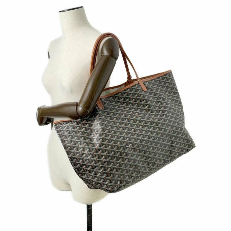 ゴヤール トートバッグ サンルイGM PVC STLOUIGMLTY08CL08P GOYARD ポーチ付き