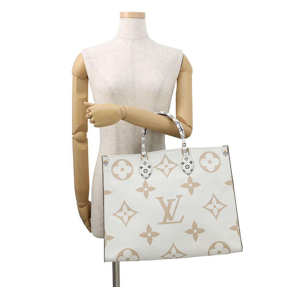 ルイヴィトン トートバッグ モノグラム・ジャイアント オンザゴーGM M44571 LOUIS VUITTON 2wayショルダー