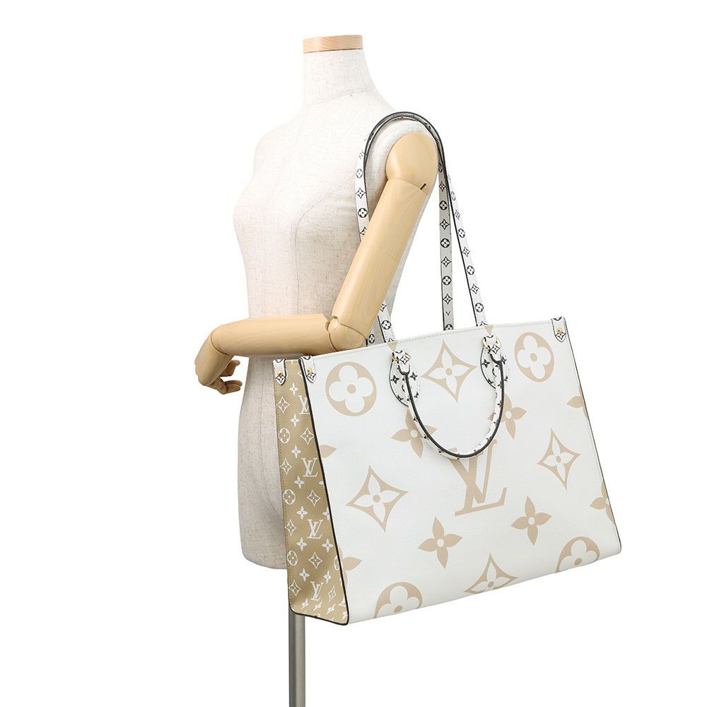 ルイヴィトン トートバッグ モノグラム・ジャイアント オンザゴーGM M44571 LOUIS VUITTON 2wayショルダー