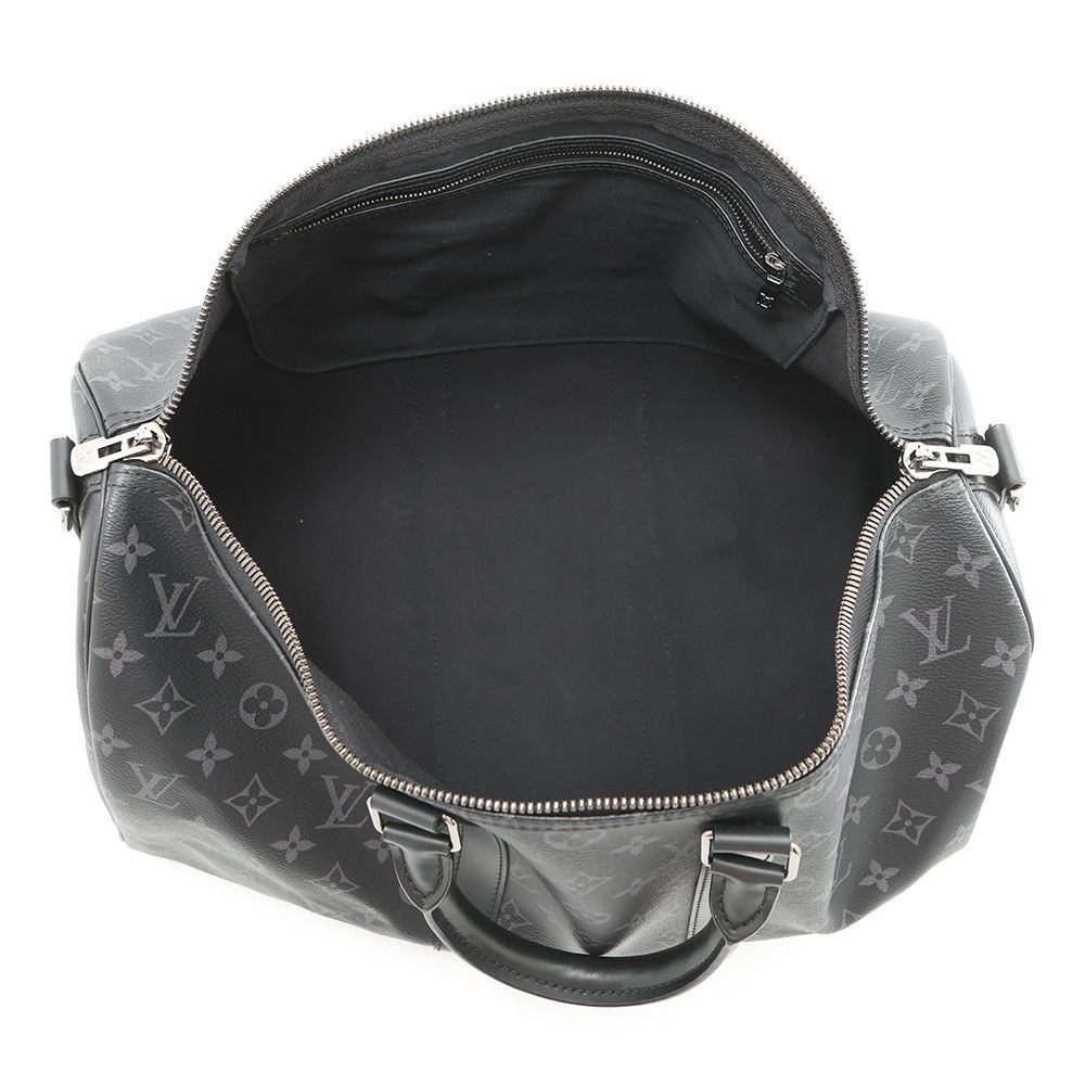 ルイヴィトン ボストンバッグ モノグラム・エクリプス キーボル・バンドリエール 45 M40569 ヴィトン 2way ショルダー ブラック 黒