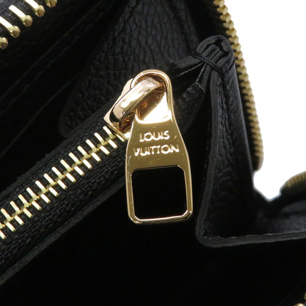 ルイヴィトン 長財布 モノグラム・アンプラント ポルトフォイユ・クレマンス M60171 LOUIS VUITTON ブラック 黒