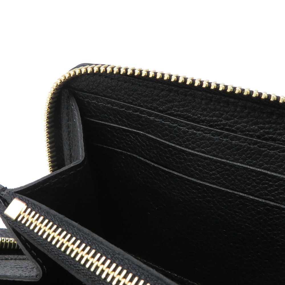 ルイヴィトン 長財布 モノグラム・アンプラント ポルトフォイユ・クレマンス M60171 LOUIS VUITTON ブラック 黒