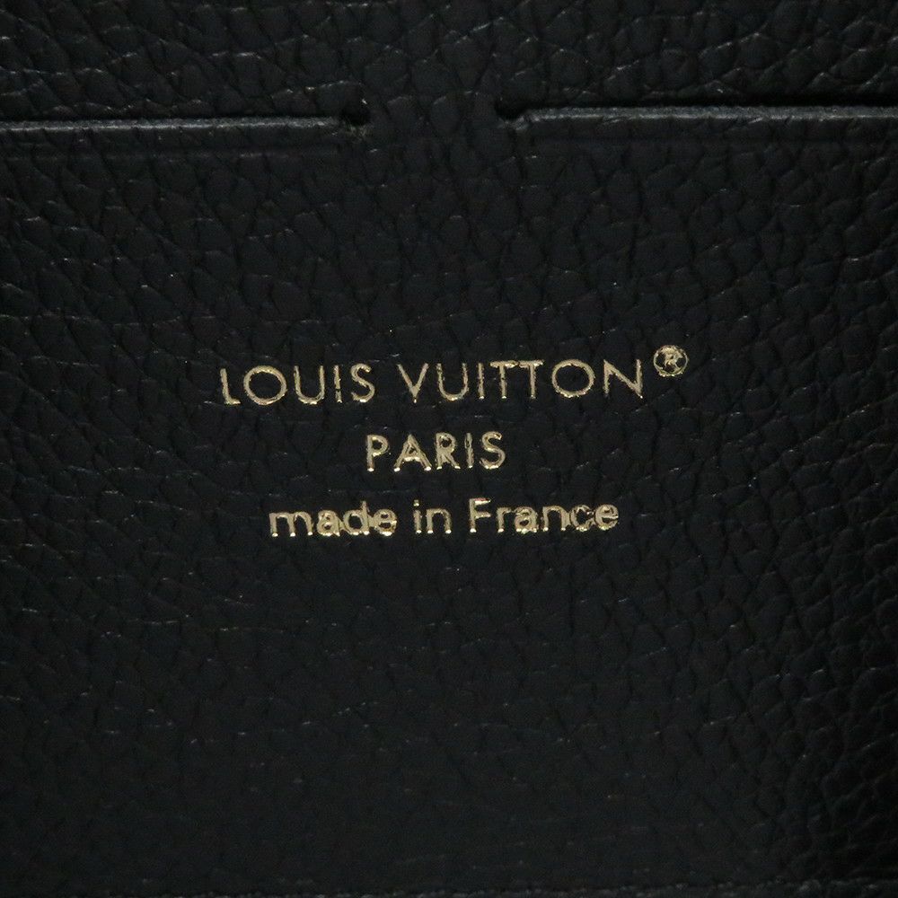 ルイヴィトン 長財布 モノグラム・アンプラント ポルトフォイユ・クレマンス M60171 LOUIS VUITTON ブラック 黒
