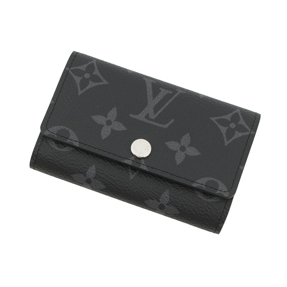 ルイヴィトン キーケース モノグラム・エクリプス ミュルティクレ6 M82603 LOUIS VUITTON 黒 ブラック
