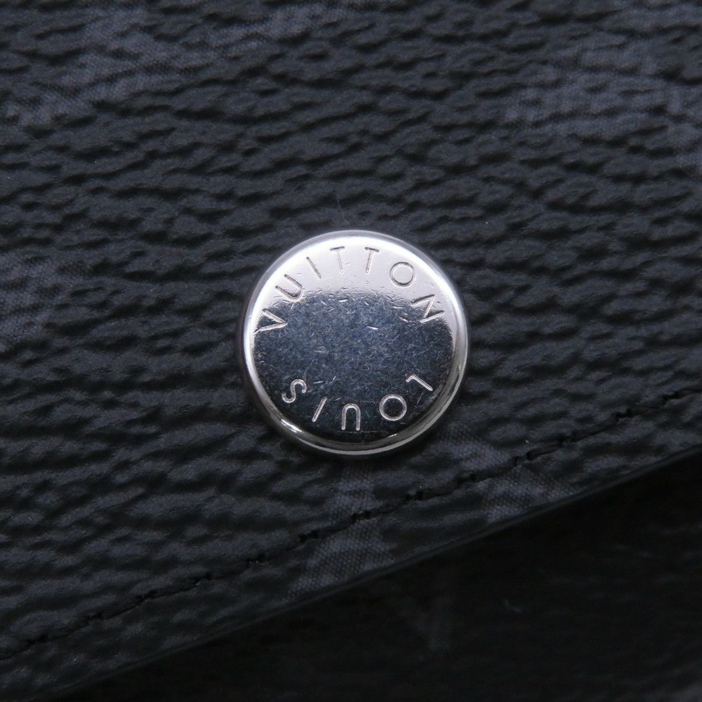 ルイヴィトン キーケース モノグラム・エクリプス ミュルティクレ6 M82603 LOUIS VUITTON 黒 ブラック