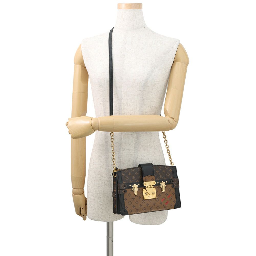 ルイヴィトン ショルダーバッグ モノグラム・リバース トランククラッチ M43596 LOUIS VUITTON ヴィトン バッグ