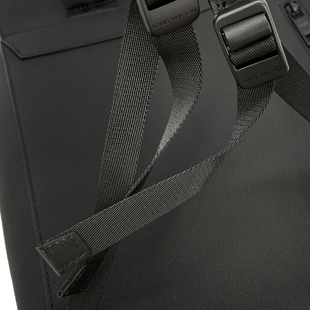 ルイヴィトン リュック レザー ファストライン・バッグパック M21367 LOUIS VUITTON 黒 ブラック