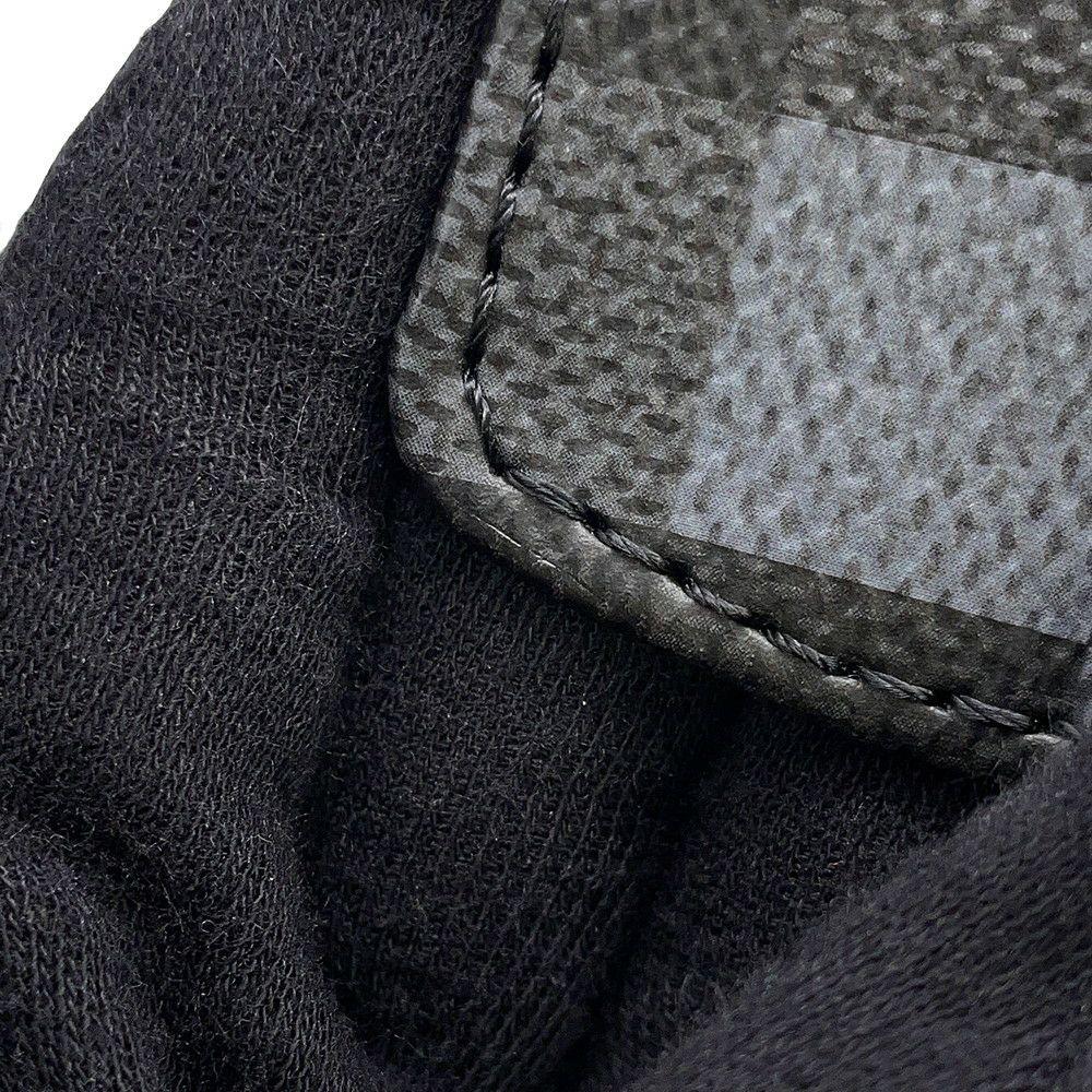 ルイヴィトン クラッチ ダモフラージュ・ブラック キャンバス ドップ・キット M15109 LOUIS VUITTON メンズ 黒 ブラック