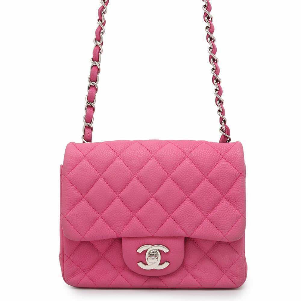シャネル チェーンショルダーバッグ マトラッセ ココマーク キャビアスキン ミニマトラッセ A35200 CHANEL シングル