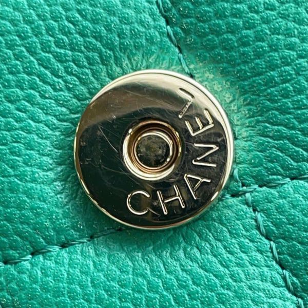 シャネル チェーンショルダーバッグ トップハンドル マトラッセ ココマーク キャビアスキン AP3237 CHANEL ハンド