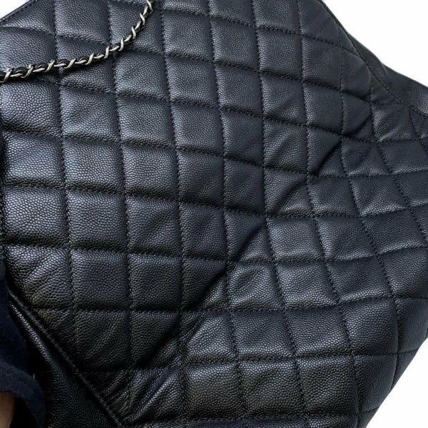 シャネル ハンドバッグ CCバケット マトラッセ ココマーク キャビアスキン CHANEL 2wayショルダーバッグ 黒