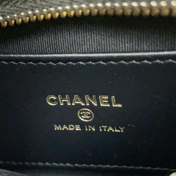 シャネル ハンドバッグ ココマーク マトラッセ ミニバッグ キャビアスキン AP3467 CHANEL 黒